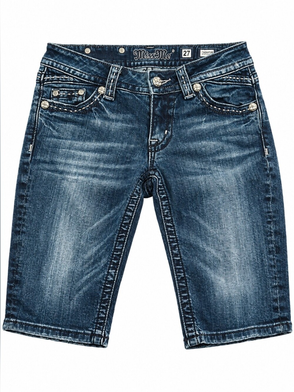 Miss Me Bermuda Shorts - Size 27 - Like New Condition